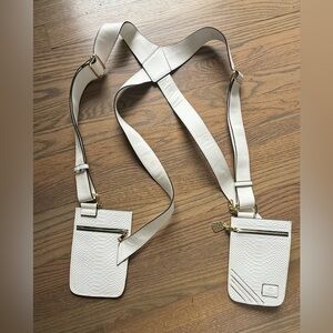 Elegant White Key & Card Holder